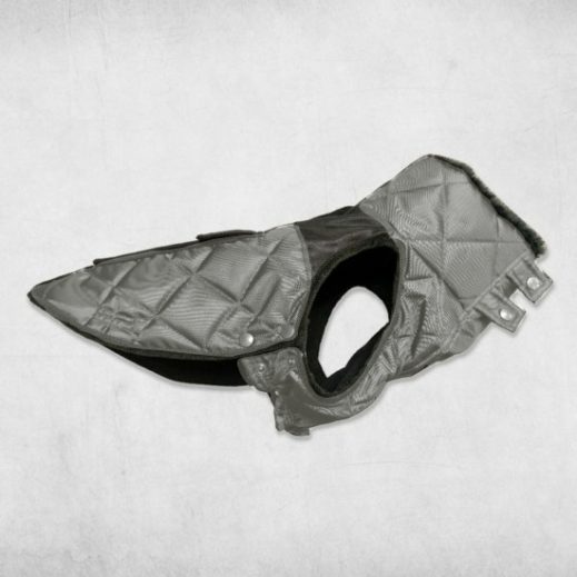 Monaco Classic Coat for Bulldogs - Grey