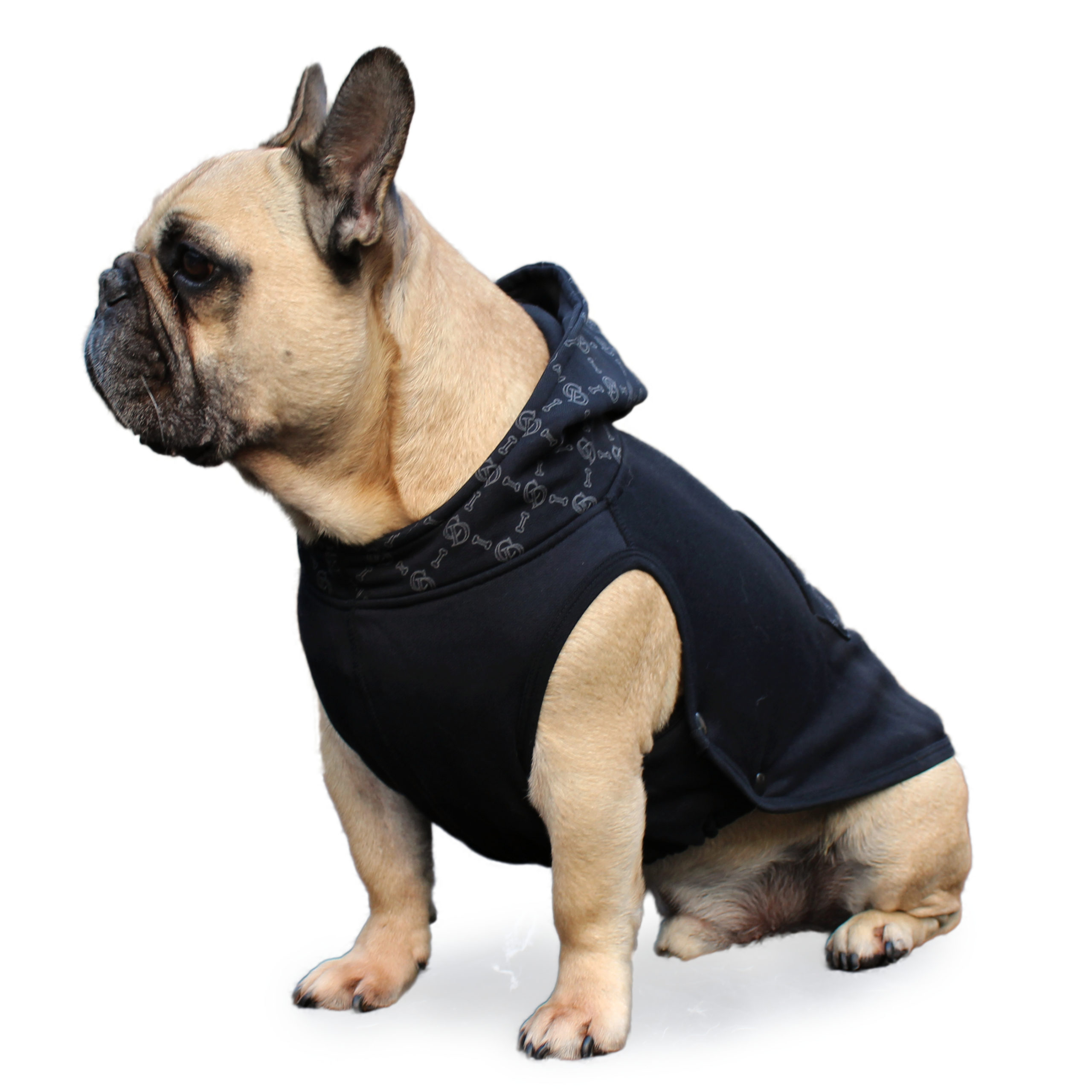 Dogissimo x CatwalkDog 2020 Fashionista Hoodie for French Bulldogs ...