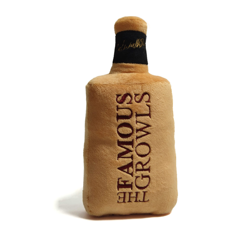 Famous Growls Whisky Bottle