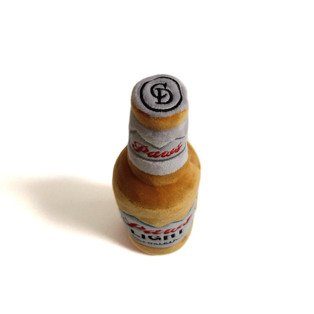 Paws Light Beer Bottle