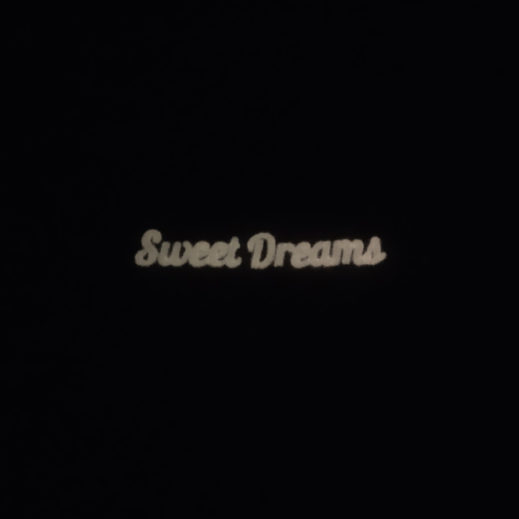 Sweet Dreams Glow in the Dark Bone - Baby Pink