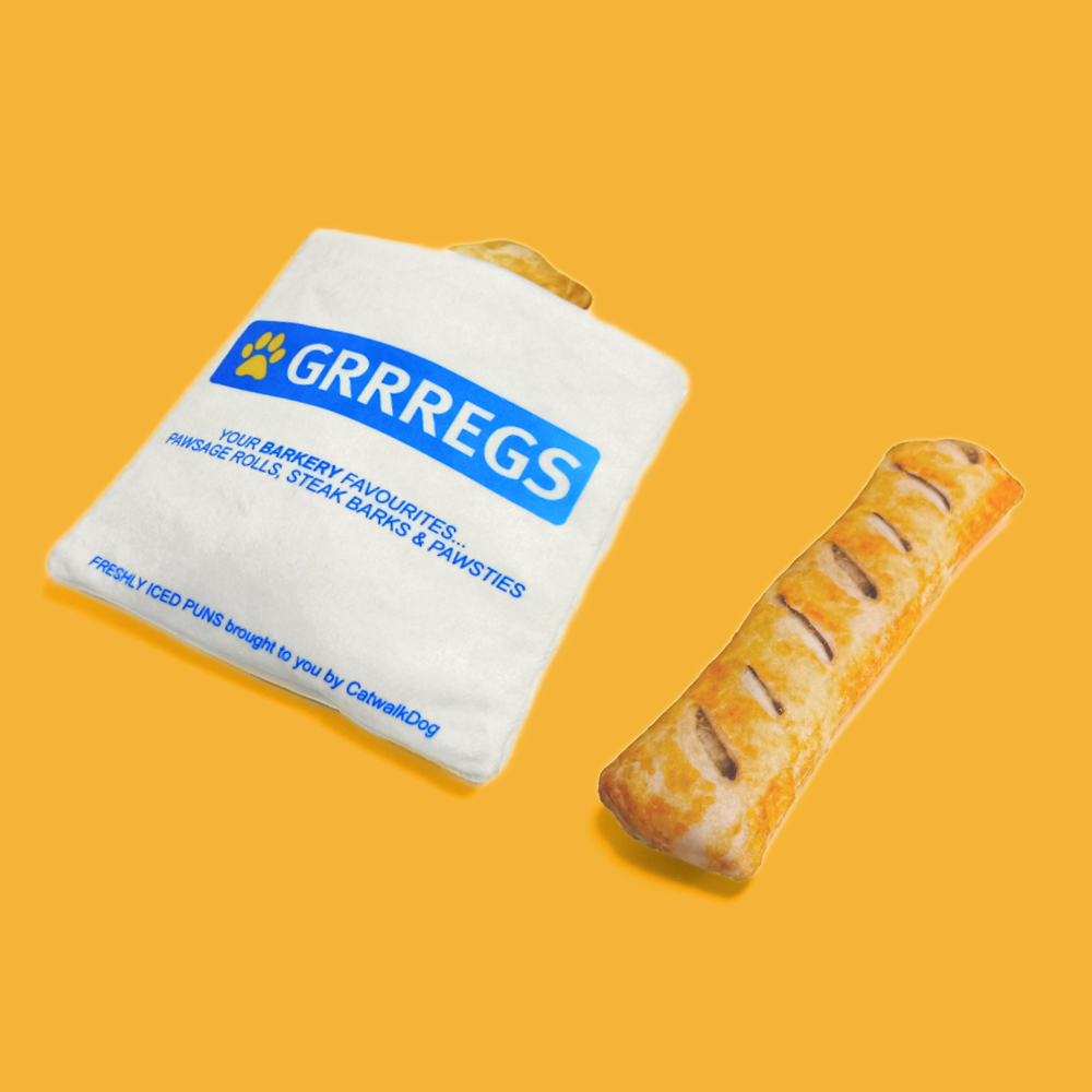 Grrregs Sausage Roll & Bag